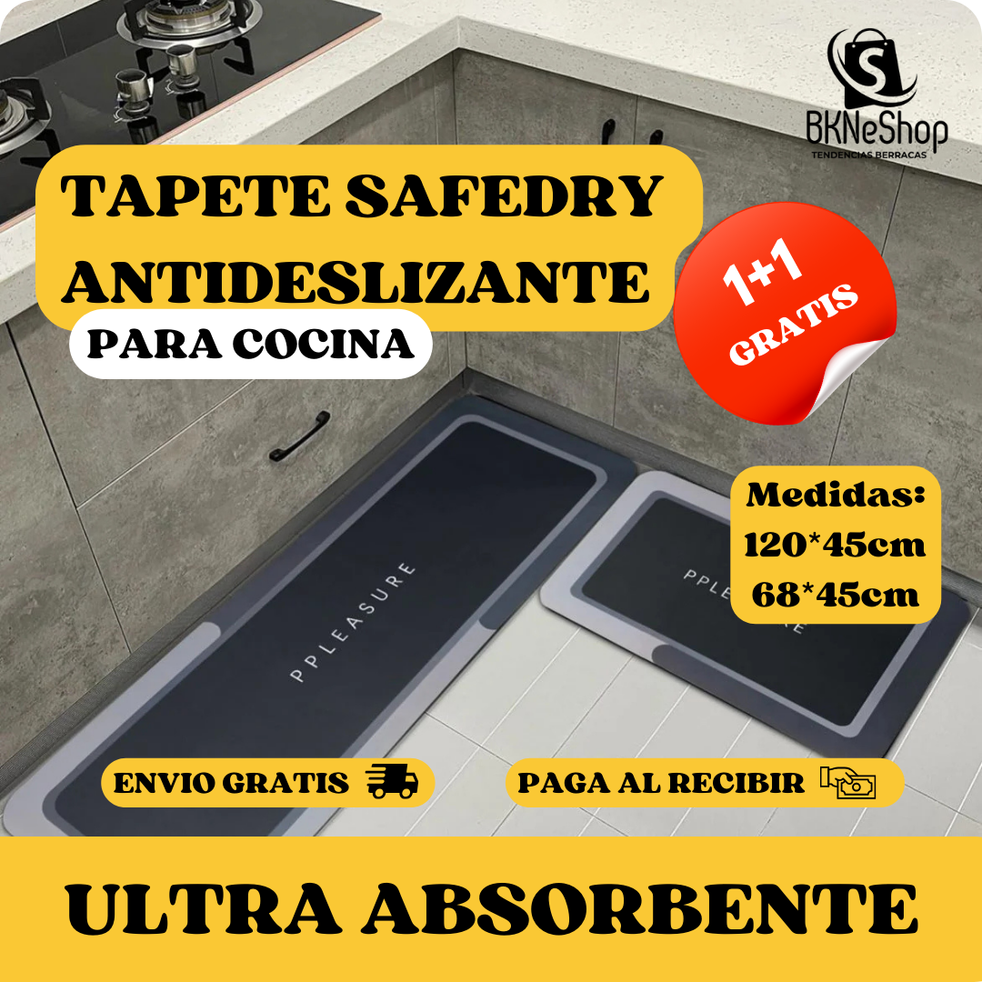 1+1 GRATIS TAPETE SAFEDRY® ANTIDESLIZANTE - ¡NO MÁS CAIDA O HUMEDAD!